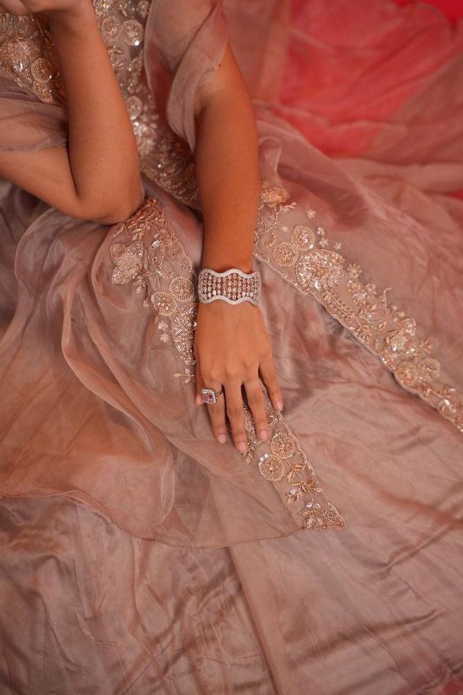 Light Purple Lehenga view 4